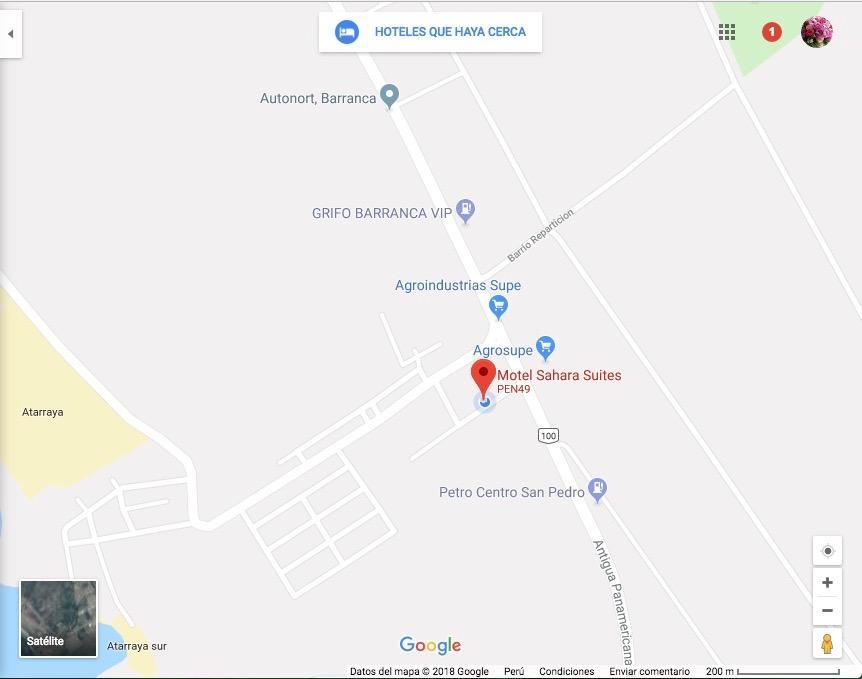 באראנקה Motel Sahara Suites מראה חיצוני תמונה